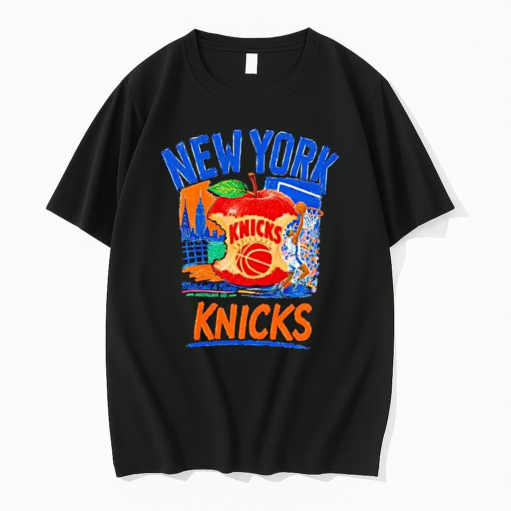 Original New York Knicks Concrete Apple Tshirts Jpg