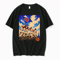 Original New York Knicks Nba Playoffs 2026 Team Flag Raising Heroic Nyc Skyline Tshirts