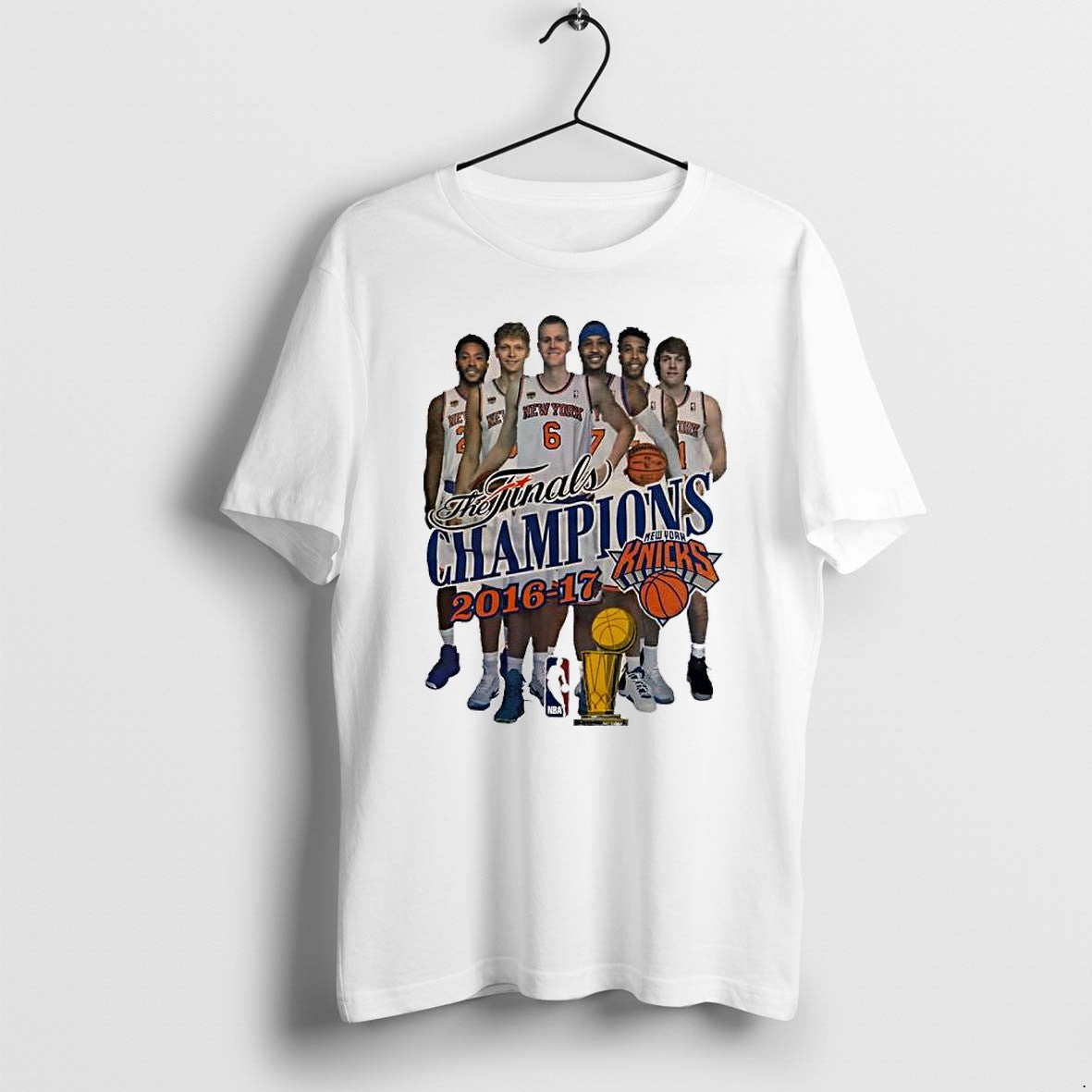 Original New York Knicks The Finals Champions 2016 17 Nba Team Trophy Tshirts