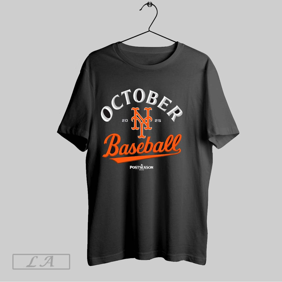 Original New York Mets 2025 Mlb Postseason October Baseball Postseason Locker Room