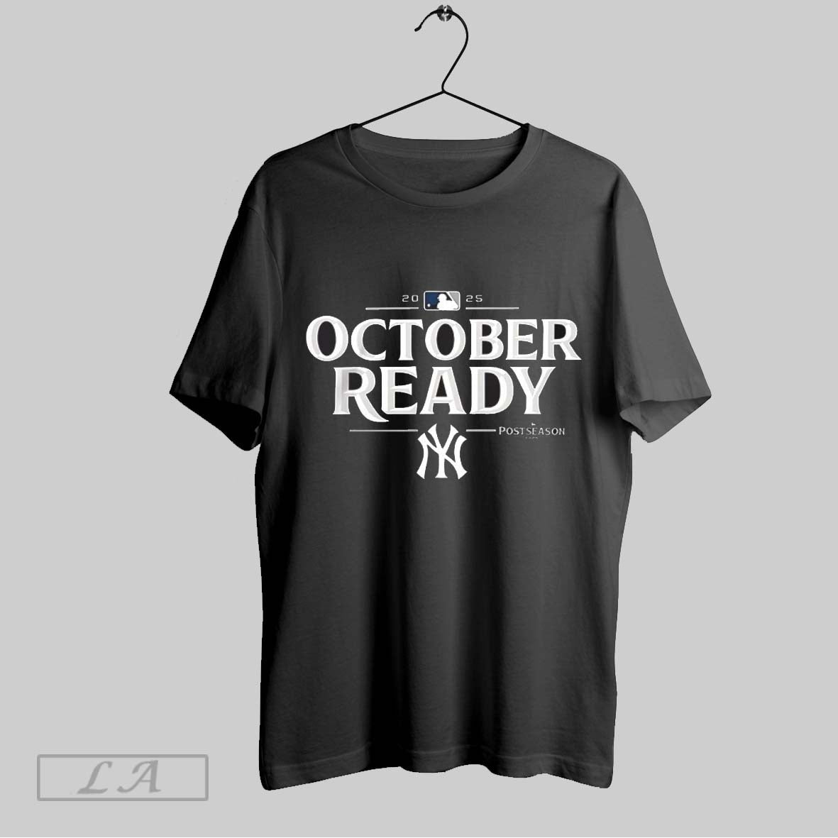 Original New York Yankees Mlb 2025 Postseason October Ready Baseball V Neck