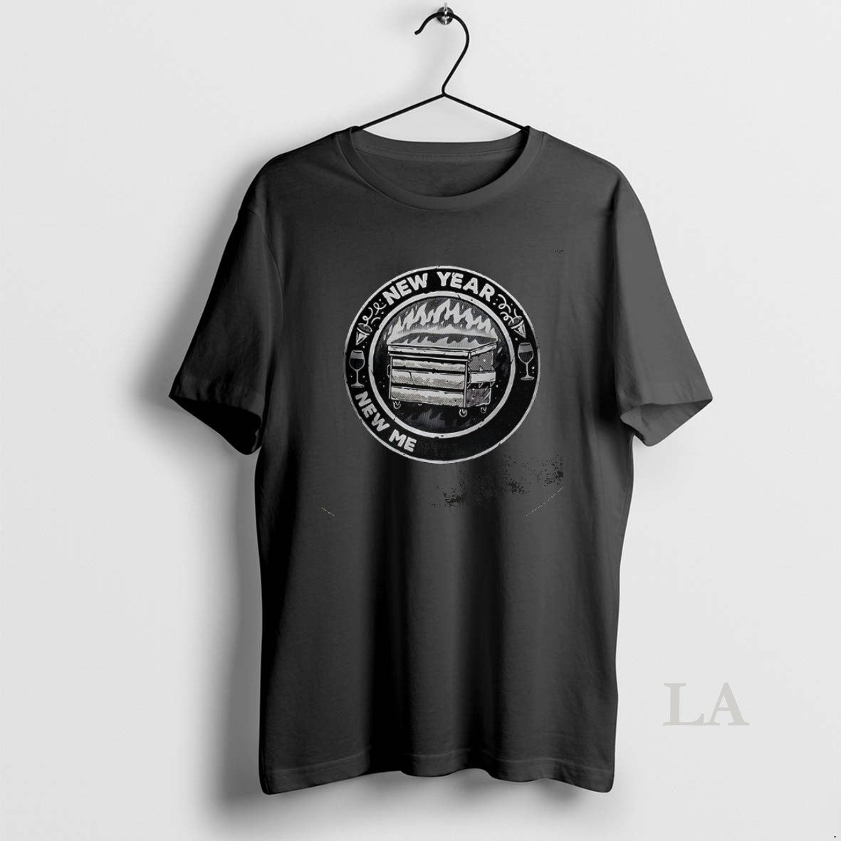 Original New Year New Mental Battles Burning Trash Can Logo T-Shirts, Hoodie, Sweatshirt | AU01DripNestTees.com