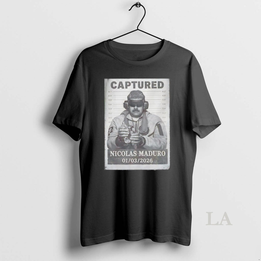 Original Nicolas Maduro Mugshot Captured Graphic T-Shirts, Hoodie, Sweatshirt | AU01DripNestTees.com