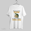 Original Ninja Turtle You Cant Fix Stupid But I Can Numb It With A 2x4