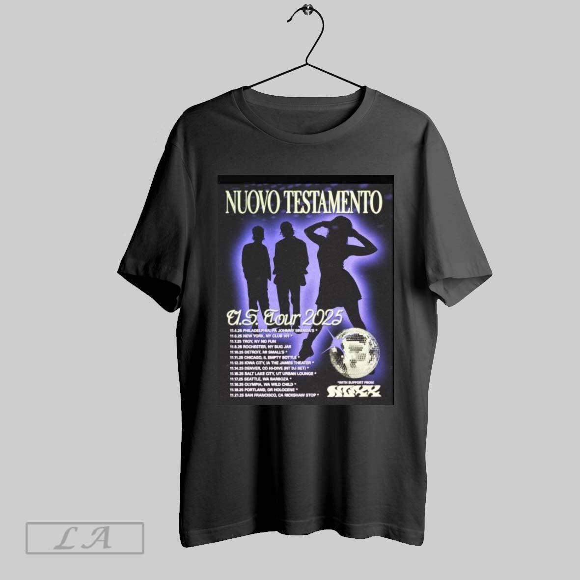 Original Nuovo Testamento Us Tour 2025 Long Sleve