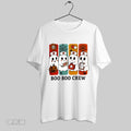 Original Nurse Ghost Halloween Boo Boo Crew White S
