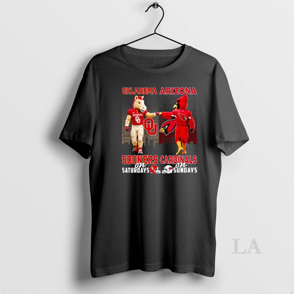 Original Oklahoma Sooners On Saturdays Arizona Cardinals On Sundays Mascot T-Shirts, Hoodie, Sweatshirt