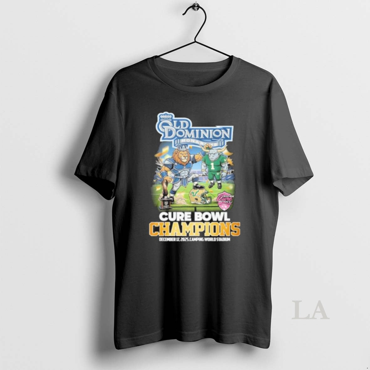 Original Old Dominion Mascot 2025 Cure Bowl Champions T-Shirts, Hoodie, Sweatshirt | AU01DripNestTees.com