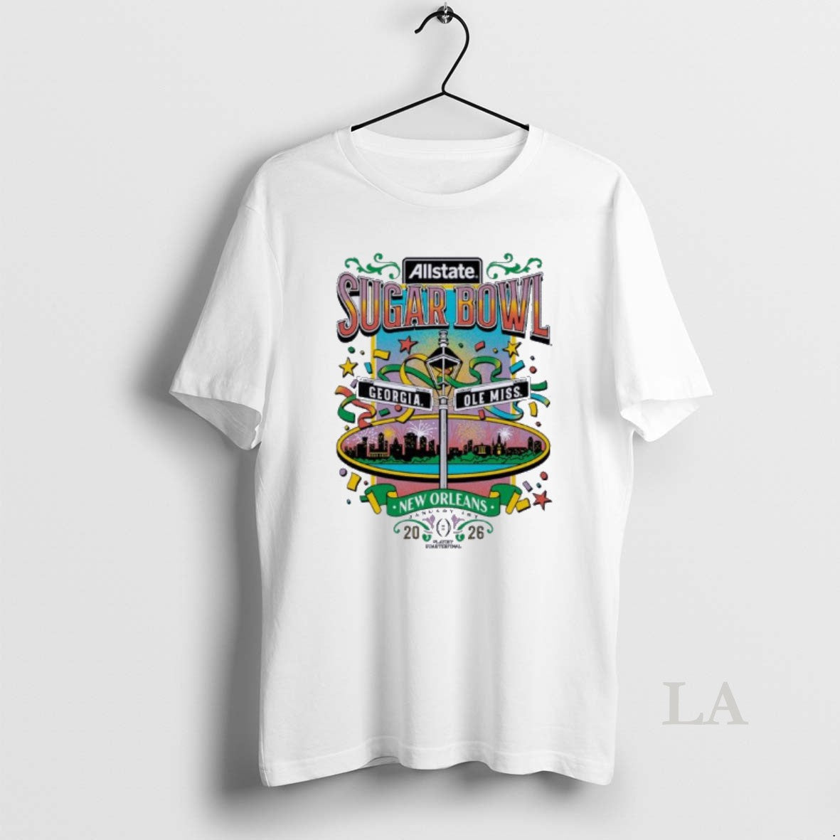 Original Ole Miss Vs Georgia 2026 Allstate Sugar Bowl Nola Adult T-Shirts, Hoodie, Sweatshirt | AU01DripNestTees.com