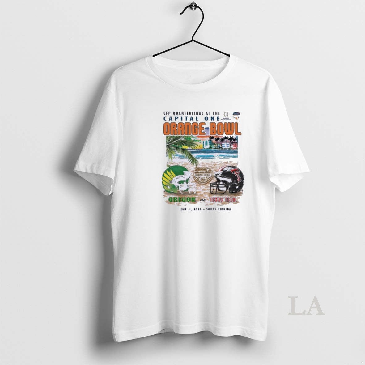 Original Oregon Vs Texas Tech 2026 Orange Bowl Sobe Showdown Beach T-Shirts, Hoodie, Sweatshirt | AU01DripNestTees.com