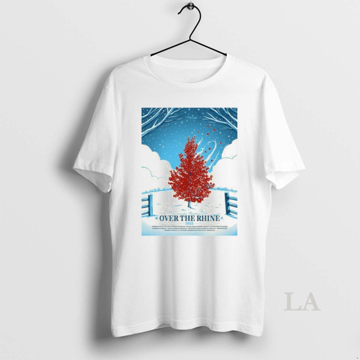 Original Over The Rhine Acoustic Christmas 2025 Tour T-Shirts, Hoodie, Sweatshirt | AU01DripNestTees.com