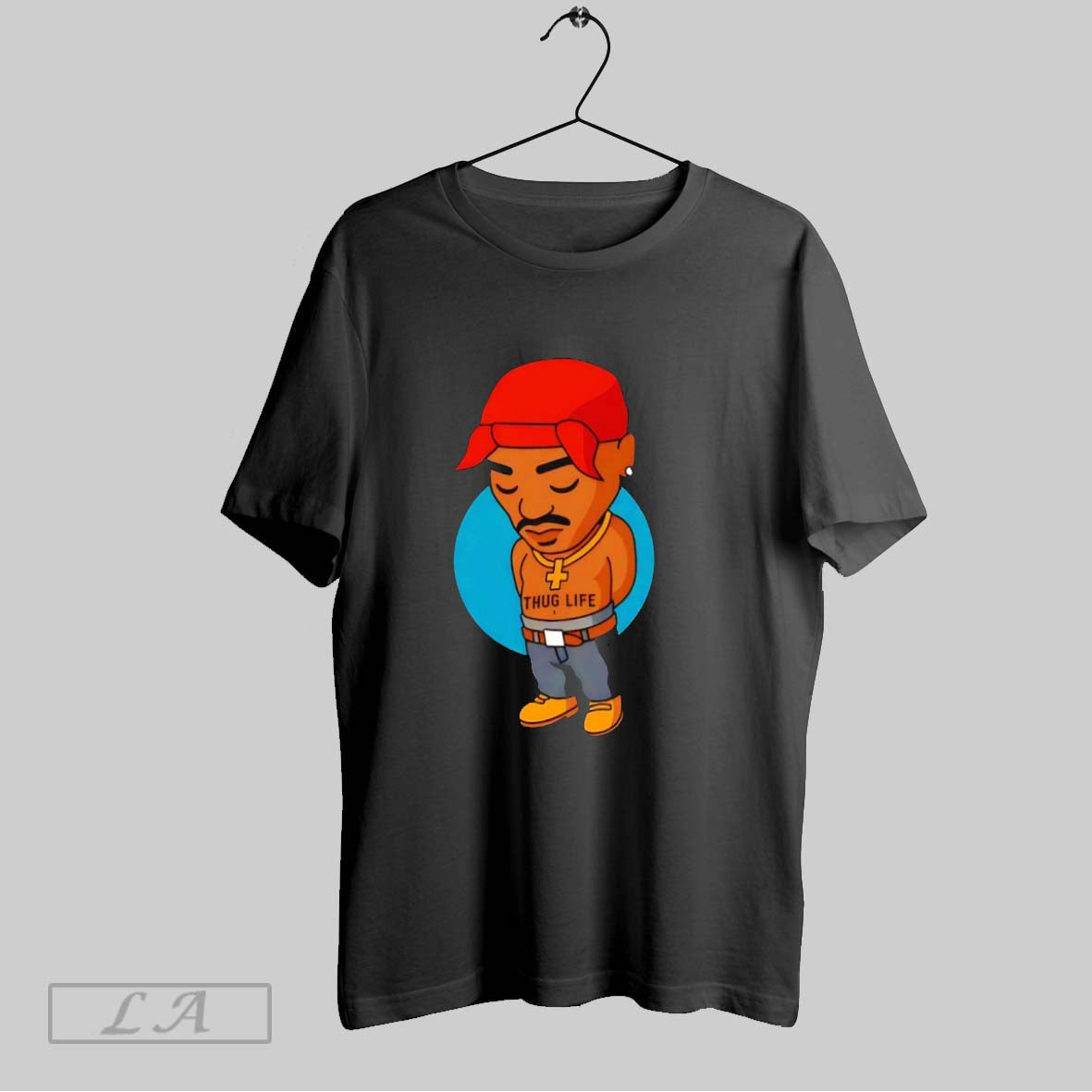 Original Pac Rapper Thug Life Chibi