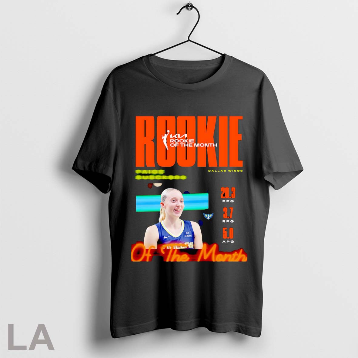 Original Paige Bueckers Rookie Of The Month Poster