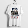Original Paris Saint Germain Ucl Champions Football Psg Trophy Tshirts Jpg