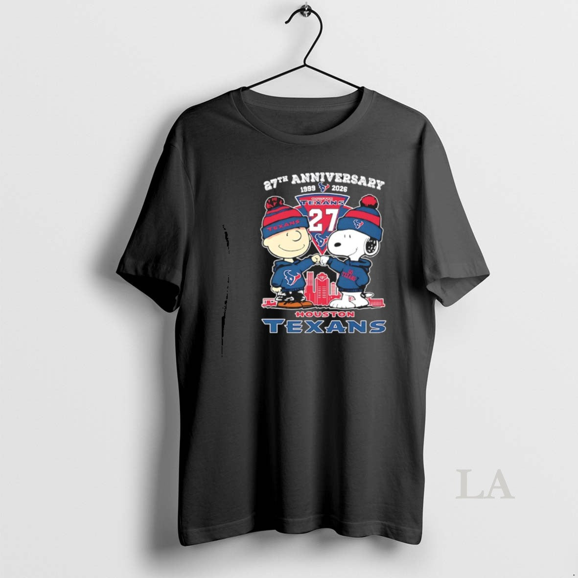 Original Peanuts X Houston Texans 1999 2026 27th Anniversary T-Shirts, Hoodie, Sweatshirt | AU01DripNestTees.com