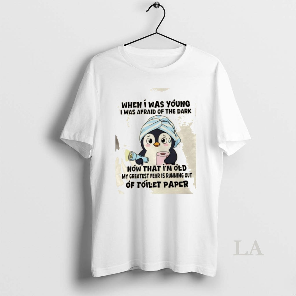 Original Penguin When I Was Young I Was Afraid Of The Dark Now That Im T-Shirts, Hoodie, Sweatshirt | AU01DripNestTees.com