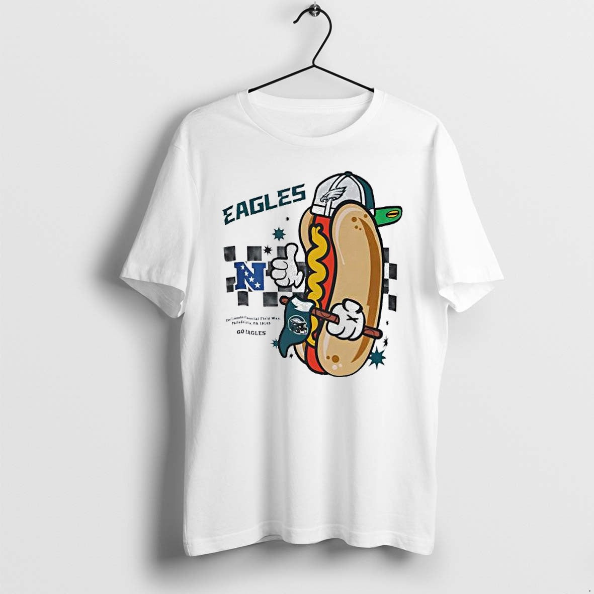 Original Philadelphia Eagles Concessions Classic Hot Dog Tshirts Jpg