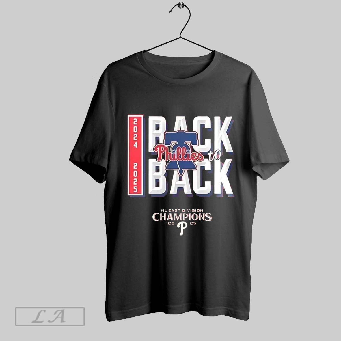 Original Philadelphia Phillies Back To Back Nl East Division Champions 2024 2025 V Neck