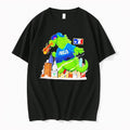 Original Philadelphia Phillies Phanatic Mascot X Godzilla Black Tshirts Jpg