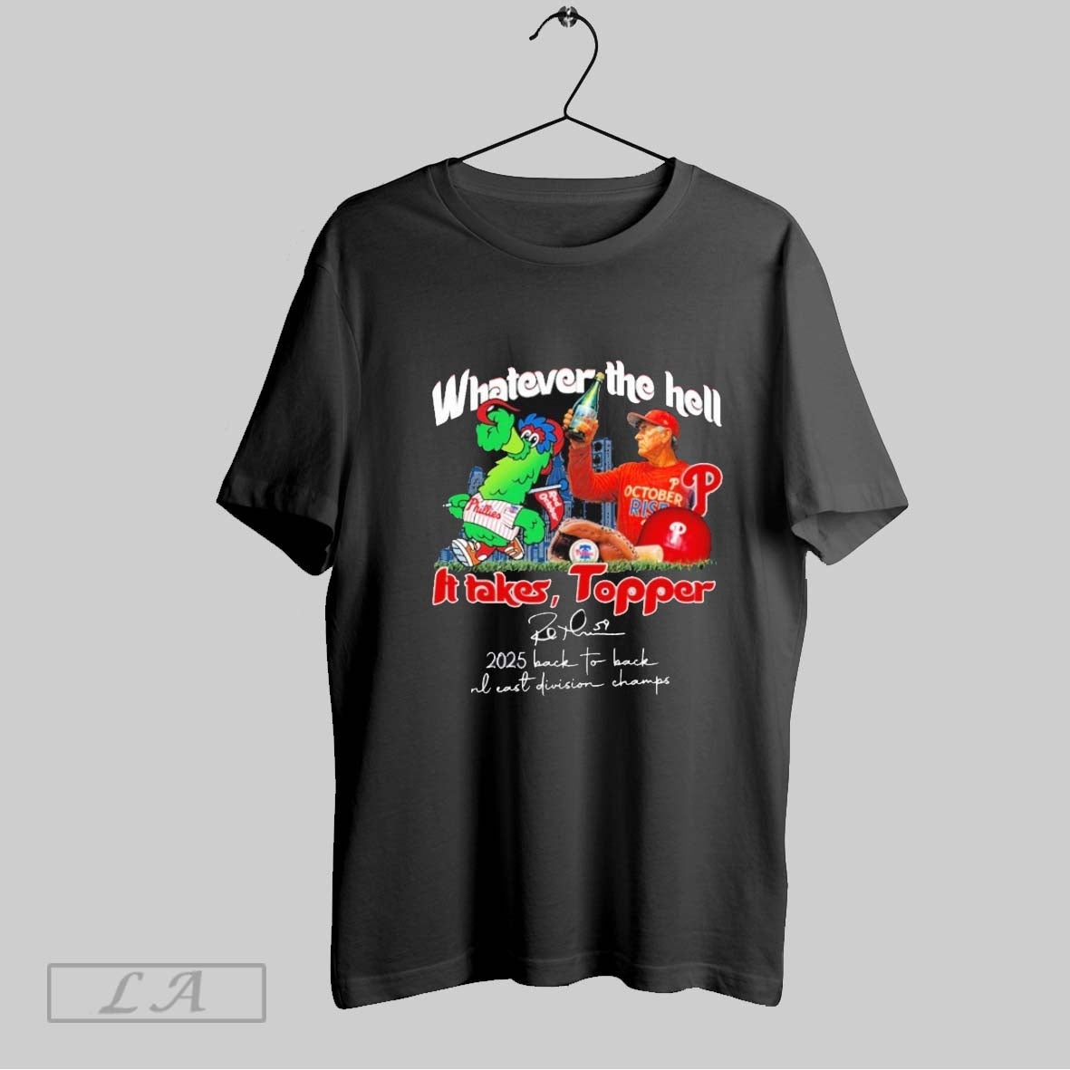 Original Philadelphia Phillies Whatever The Hell It Takes Tropped 2005 Mascot