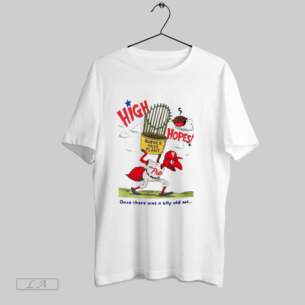Original Philadelphia Phillies Baseball Onece There Was Silly Old Ant With High Hopes