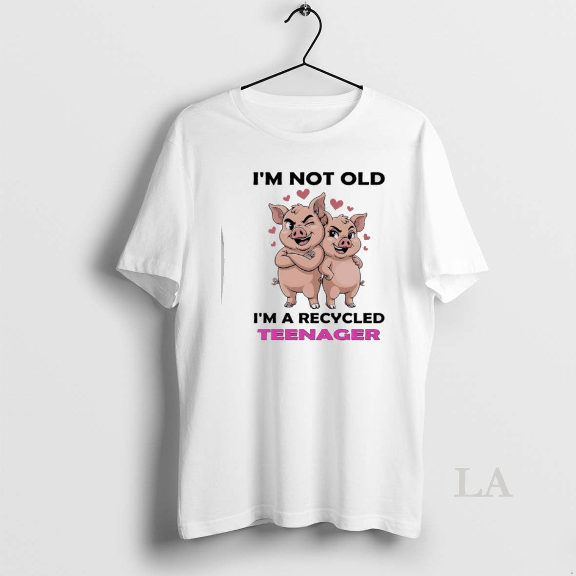 Original Pig Im Not Old Im A Recycled Teenager T-Shirts, Hoodie, Sweatshirt | AU01DripNestTees.com