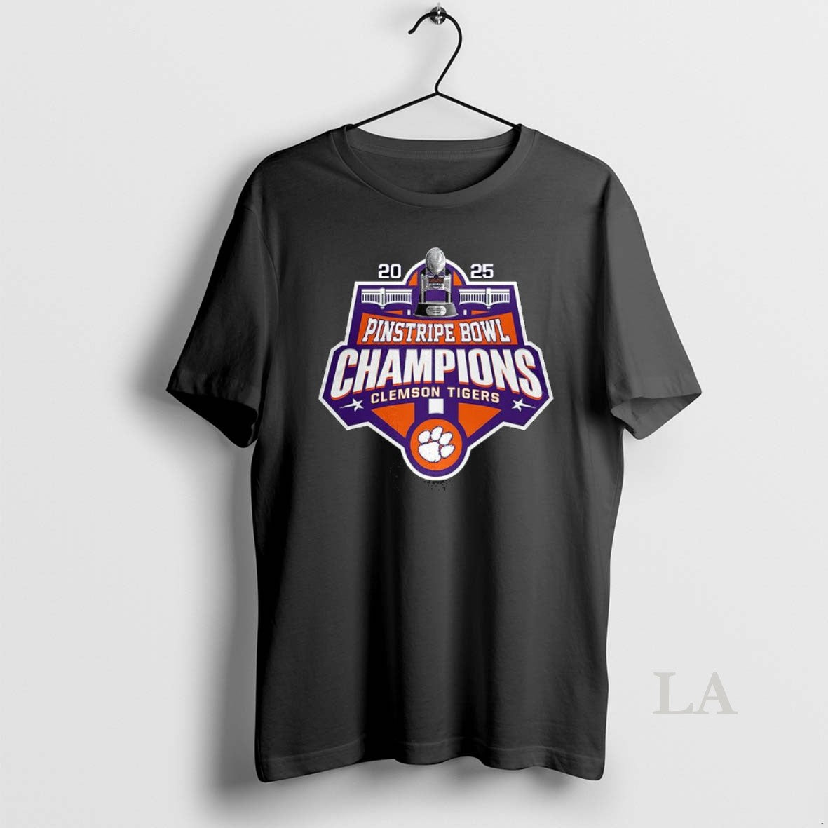 Original Pinstripe Bowl Champions 2025 Clemson Tigers T-Shirts, Hoodie, Sweatshirt | AU01DripNestTees.com