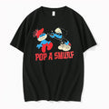 Original Pop A Smurf Cartoon Tshirts Jpg