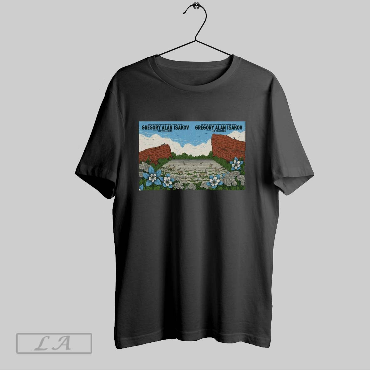 Original Poster Gregory Alan Isakov At Red Rocks Amphitheatre On August 31 September 1 2025