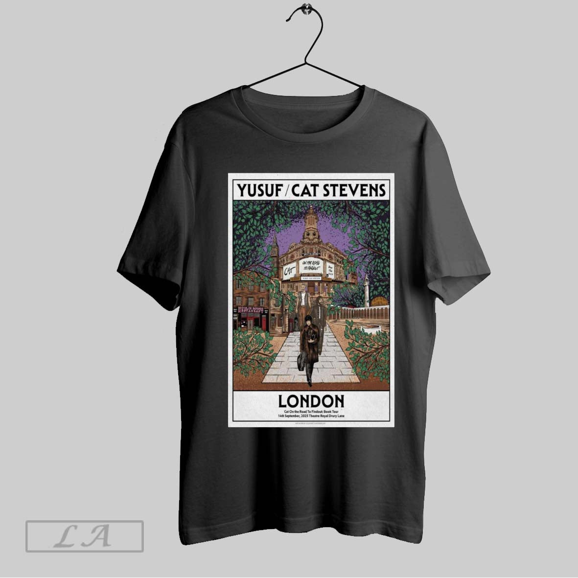 Original Poster Yusuf Cat Stevens Show London Uk September 14 2025 Theatre Royal Drury Lane
