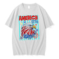 Original Preppy Patriotic Eagle Fourth Of July Eagle America 1776 Tshirts Jpg