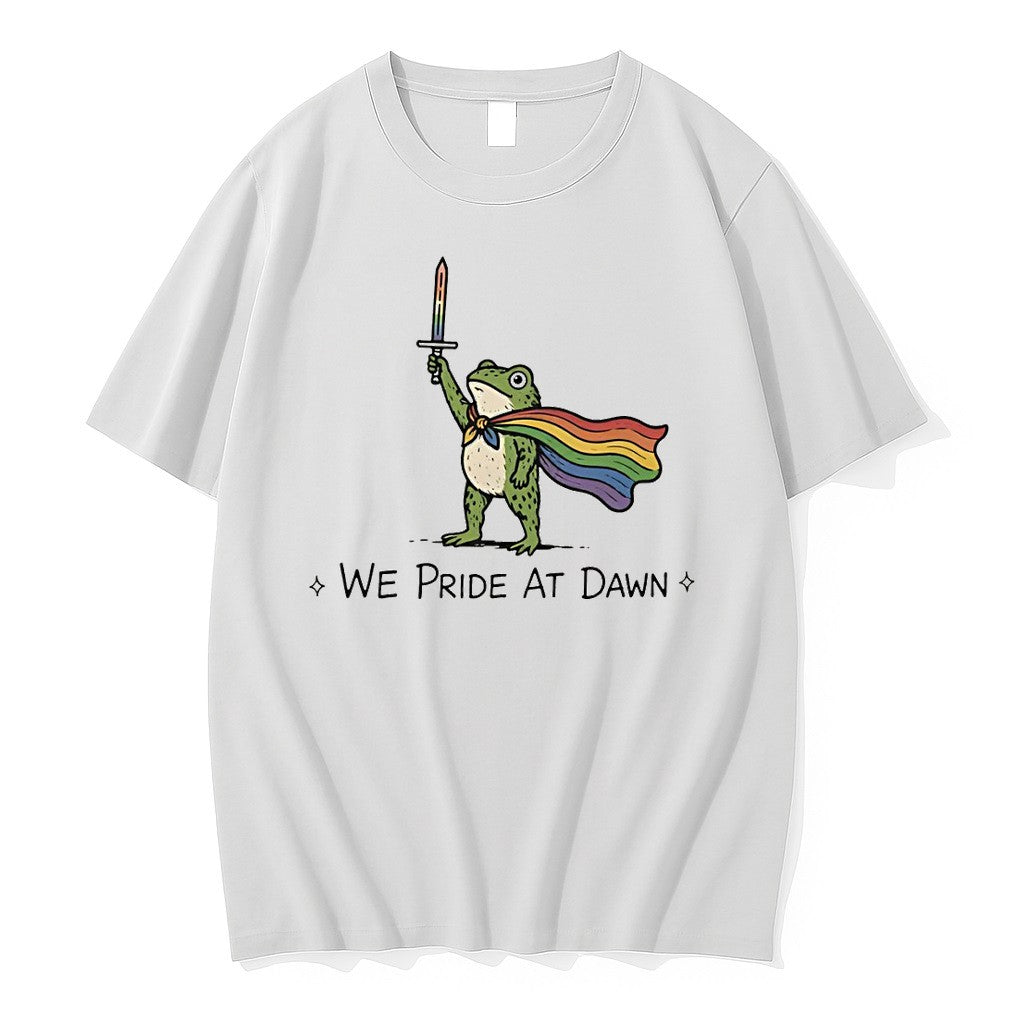 Original Pride We Ride At Dawn Frog Tshirts Jpg