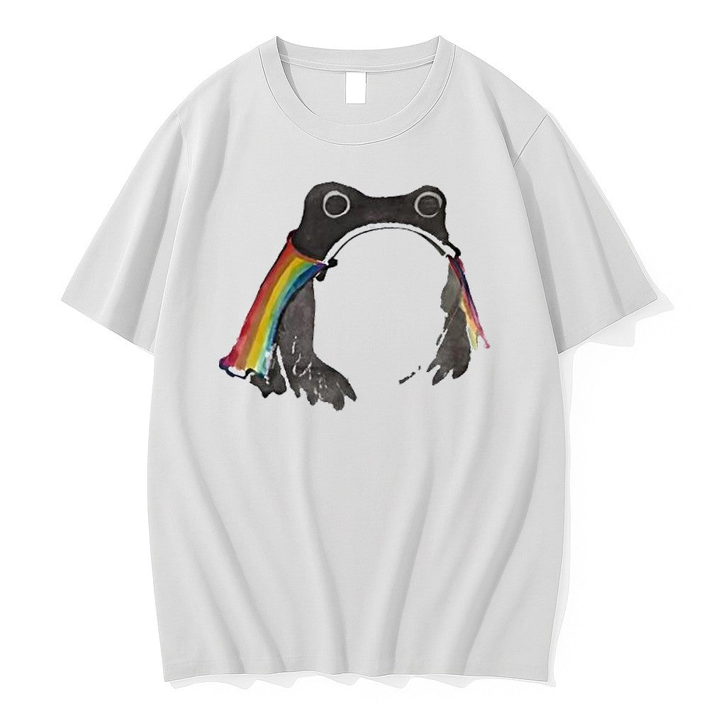 Original Proud Frog Rainbow Flag Subtle Tshirts Jpg