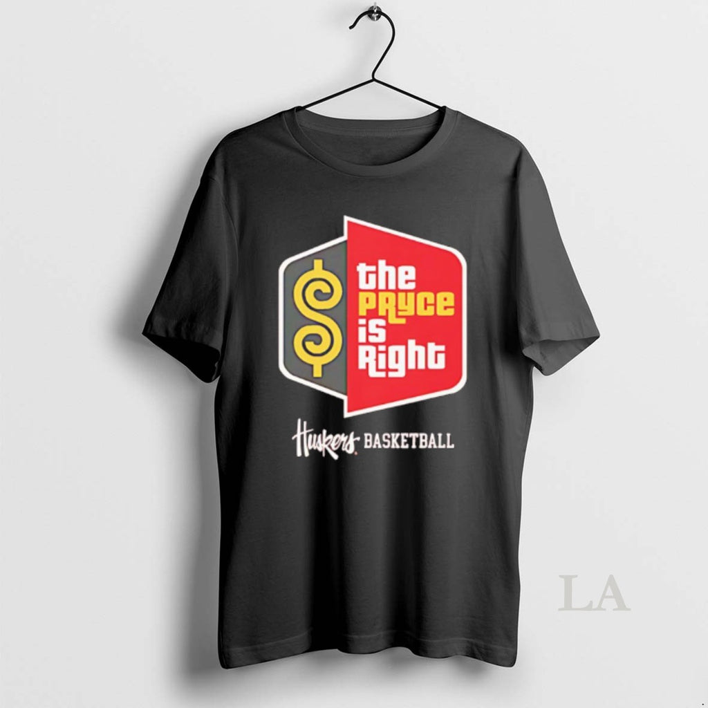 Original Pryce Sandfort Nebraska Cornhuskers The Pryce Is Right T-Shirts, Hoodie, Sweatshirt | AU01DripNestTees.com