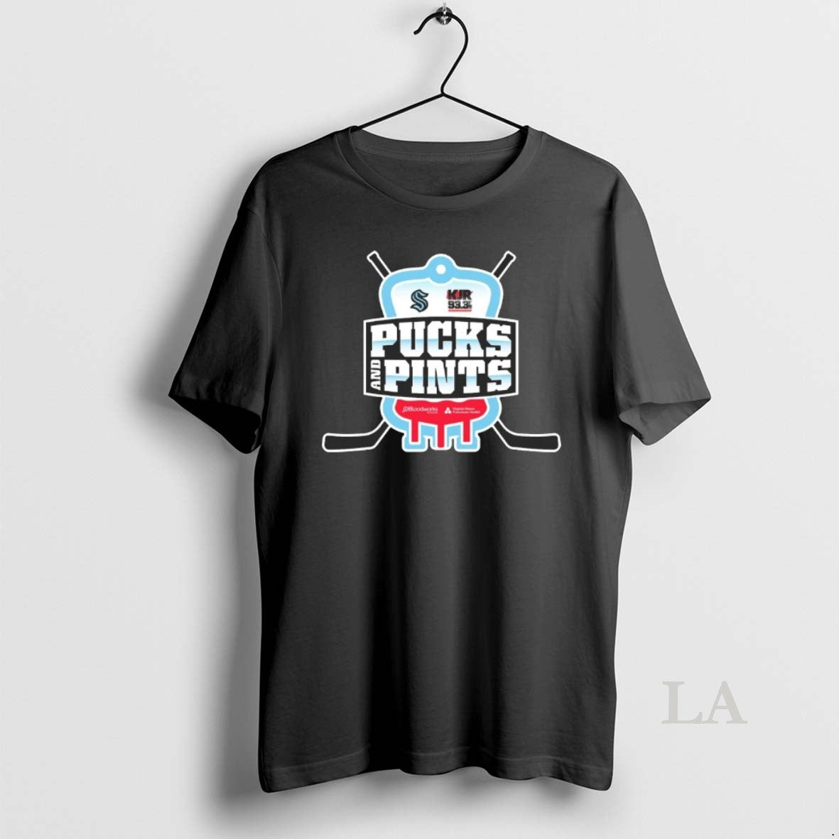 Original Pucks And Pints Seattle Kraken Kjr 93 T-Shirts, Hoodie, Sweatshirt | AU01DripNestTees.com