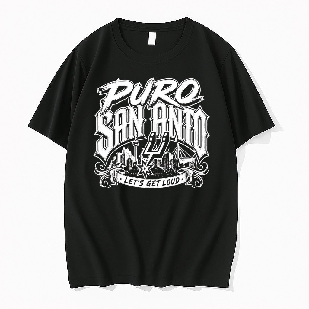 Original Puro San Anto Spurs Lets Get Loud Tshirts Jpg