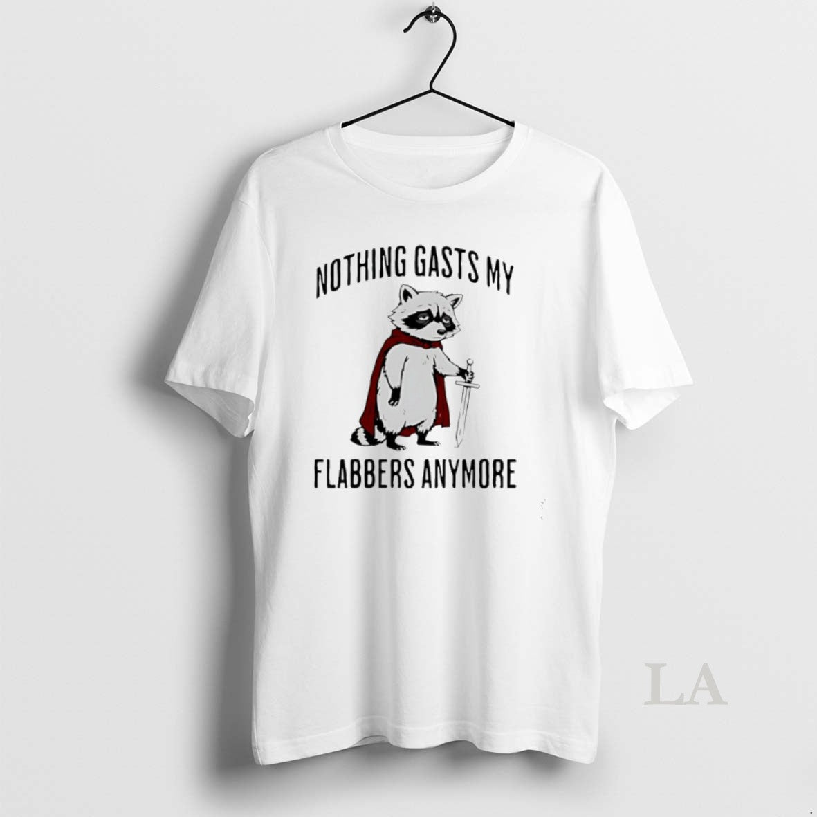 Original Raccoon Knight Nothing Gasts My Flabbers Anymore T-Shirts, Hoodie, Sweatshirt | AU01DripNestTees.com