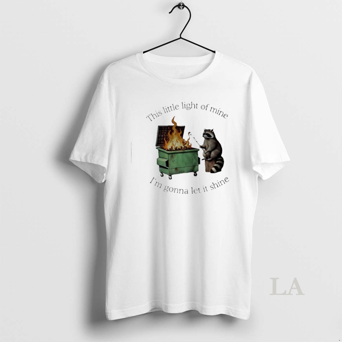 Original Raccoon This Little Light Of Mine Im Gonna Let It Shine T-Shirts, Hoodie, Sweatshirt | AU01DripNestTees.com