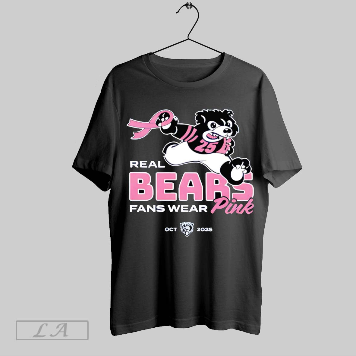 Original Real Bear Fans Wear Pink Oct 2025