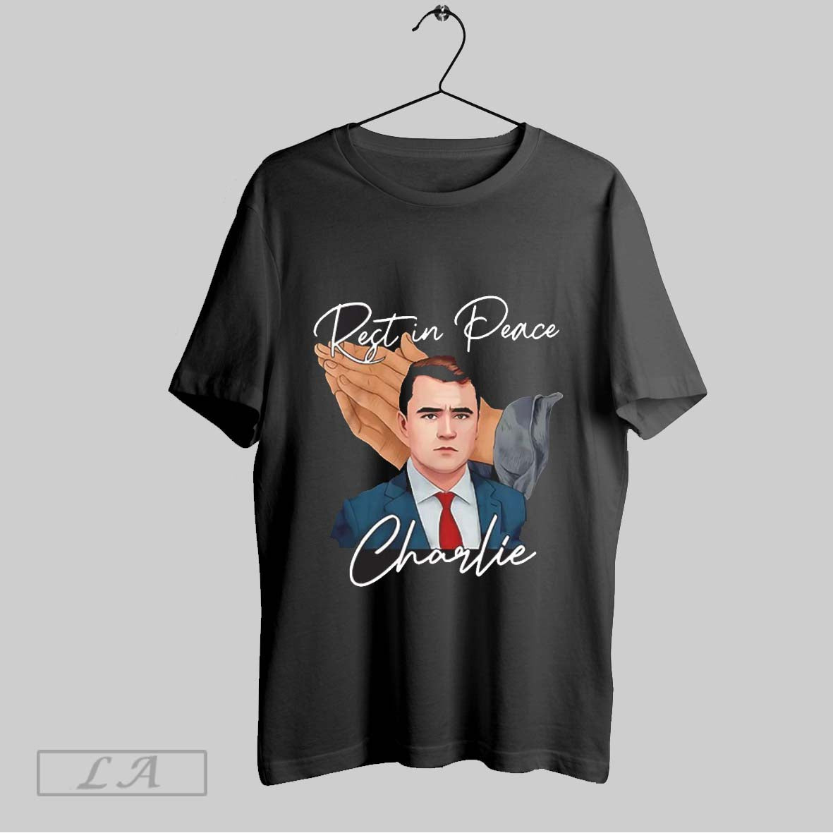 Original Rest In Peace Charlie Kirk Prayer V Neck
