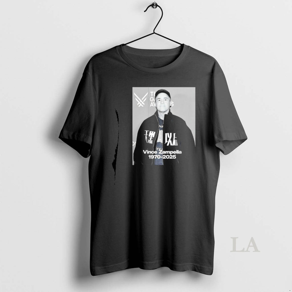 Original Rest In Peace Vince Zampella 1970 2025 T-Shirts, Hoodie, Sweatshirt | AU01DripNestTees.com