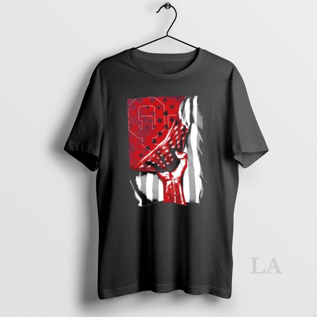 Original Revealing The Glory Oklahoma Sooners X Usa Flag T-Shirts, Hoodie, Sweatshirt | AU01DripNestTees.com