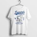 Original Riot Society Snoopy Swings A Baseball Bat La Tokyo Showtime White Tshirts