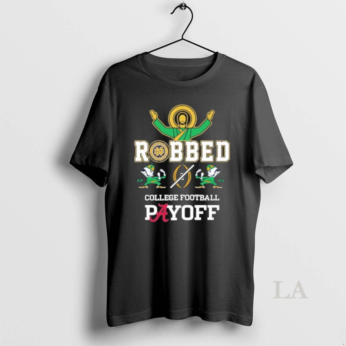 Original Robbed Cfp 2025 Notre Dame Fighting Irish T-Shirts, Hoodie, Sweatshirt | AU01DripNestTees.com