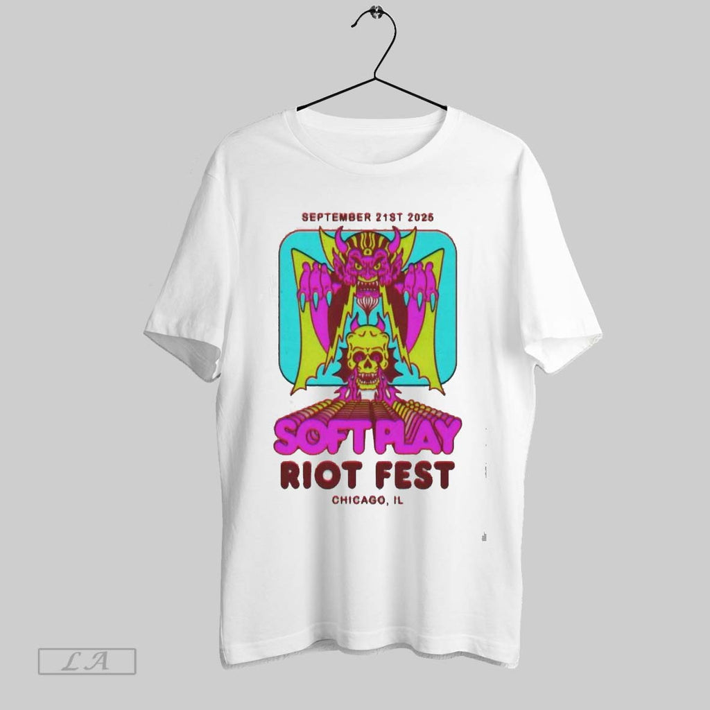 Original Soft Play Riot Fest In Chicago Il Sep 21 2025