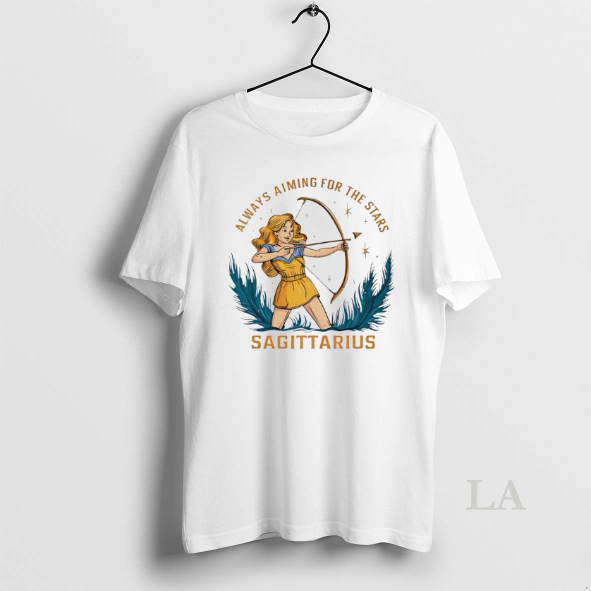 Original Sagittarius Zodiac Always Aiming For The Stars Art T-Shirts, Hoodie, Sweatshirt | AU01DripNestTees.com