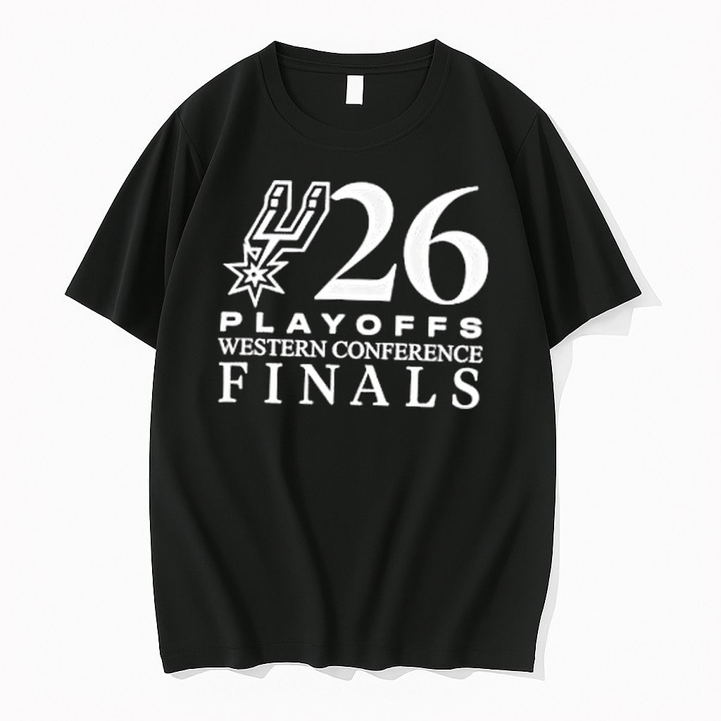 Original San Antonio Spurs 2026 Nba Playoffs Western Conference Finals Tshirts