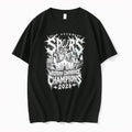 Original San Antonio Spurs 2026 Western Conference Champions Black Metal Text Tshirts