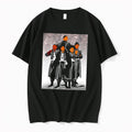Original San Antonio Spurs Anime Style Players 4 5 Black Tshirts Jpg