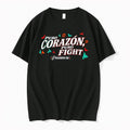 Original San Antonio Spurs Basketball Puro Corazon Puro Fight Playoff 2026 Tshirts
